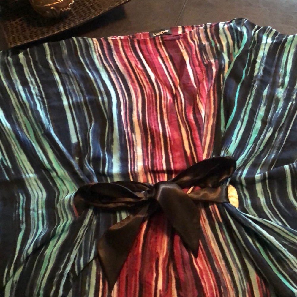 Gorgeous, Multi Colored Sheer Top - image 1